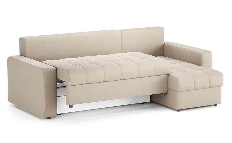 Диван угловой Тренто Camaro 03 светло-бежевый - 4 Диван угловой Тренто Camaro 03 светло-бежевый - 4