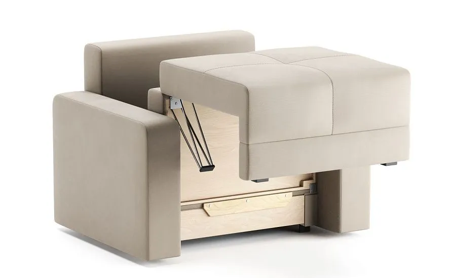 Кресло-кровать Баден Camaro 03 светло-бежевый - 4